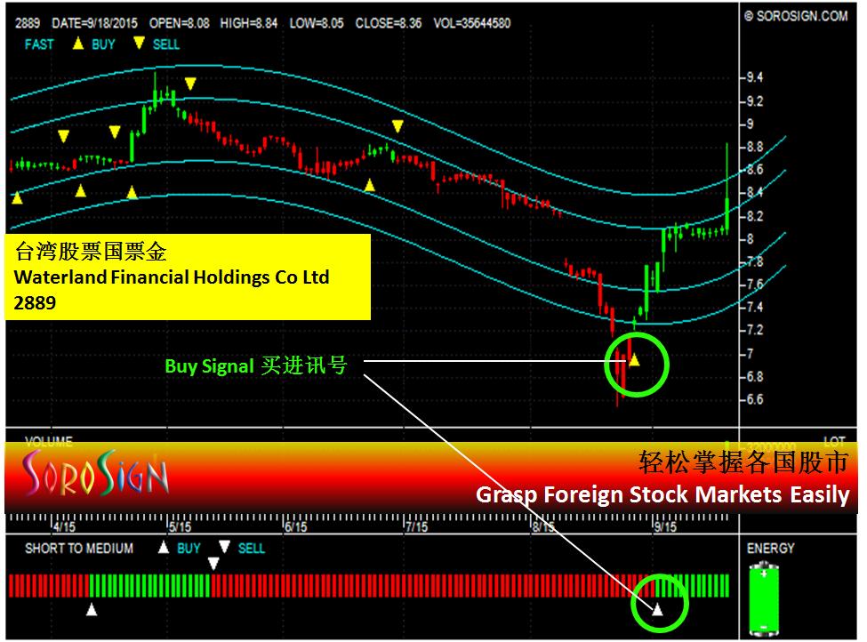 Taiwan Stock Waterland Financial Holdings Co Ltd  2889